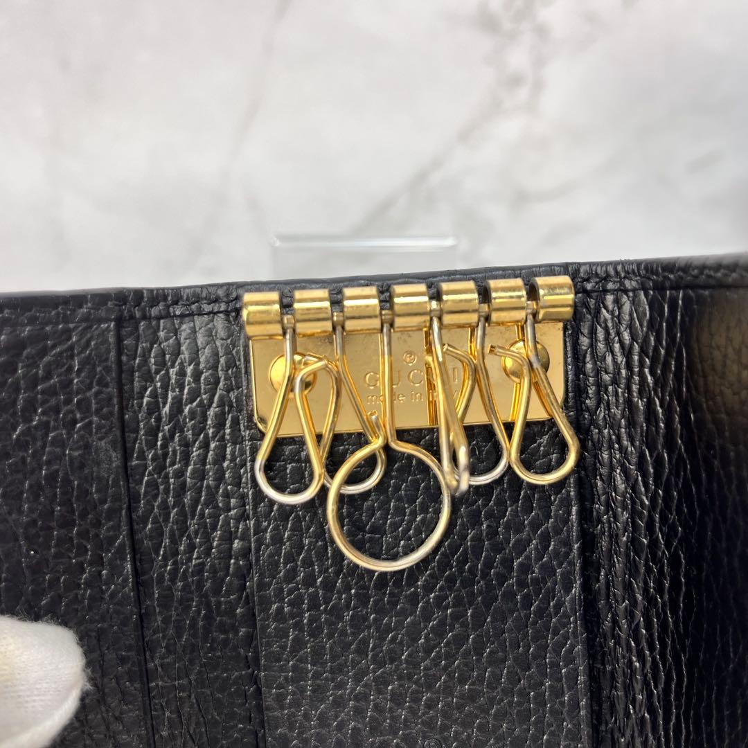 GUCCI キーケース グッチ メンテナンス後未使用！　検）ヴィトン エルメス