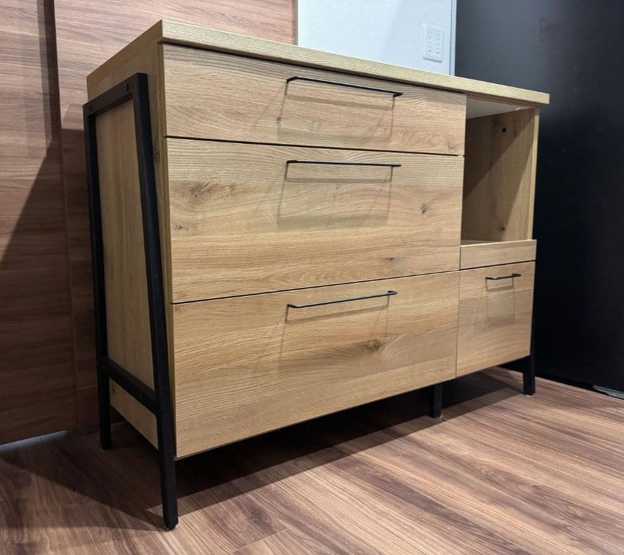 美品 関家具 nora. RITTER COUNTER キッチンカウンター