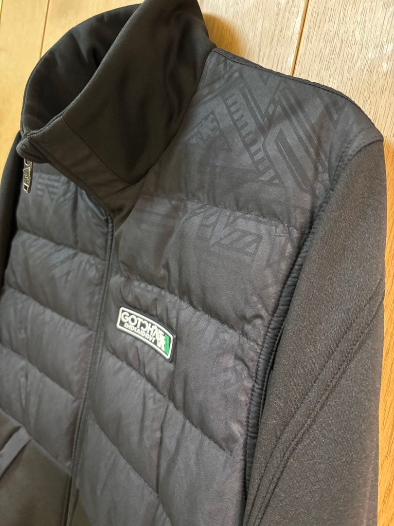 GOTCHA ガッチャゴルフ Ｌ ダウン 切替 スタンド ジップ ジャケット