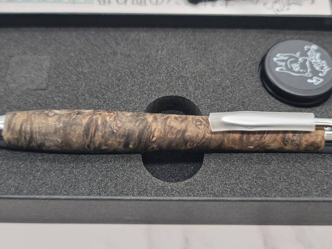 新品　こぶた工房　極上+花梨瘤　青瘤グロテスク　シャープペンシル0.5