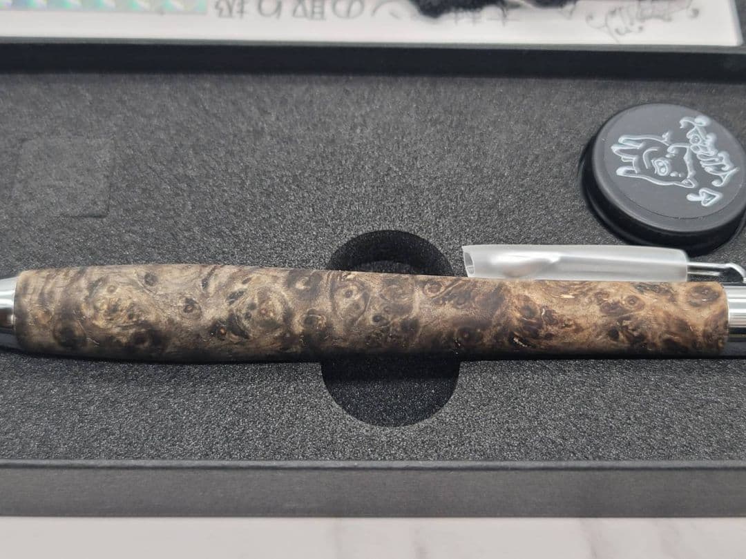 新品　こぶた工房　極上+花梨瘤　青瘤グロテスク　シャープペンシル0.5