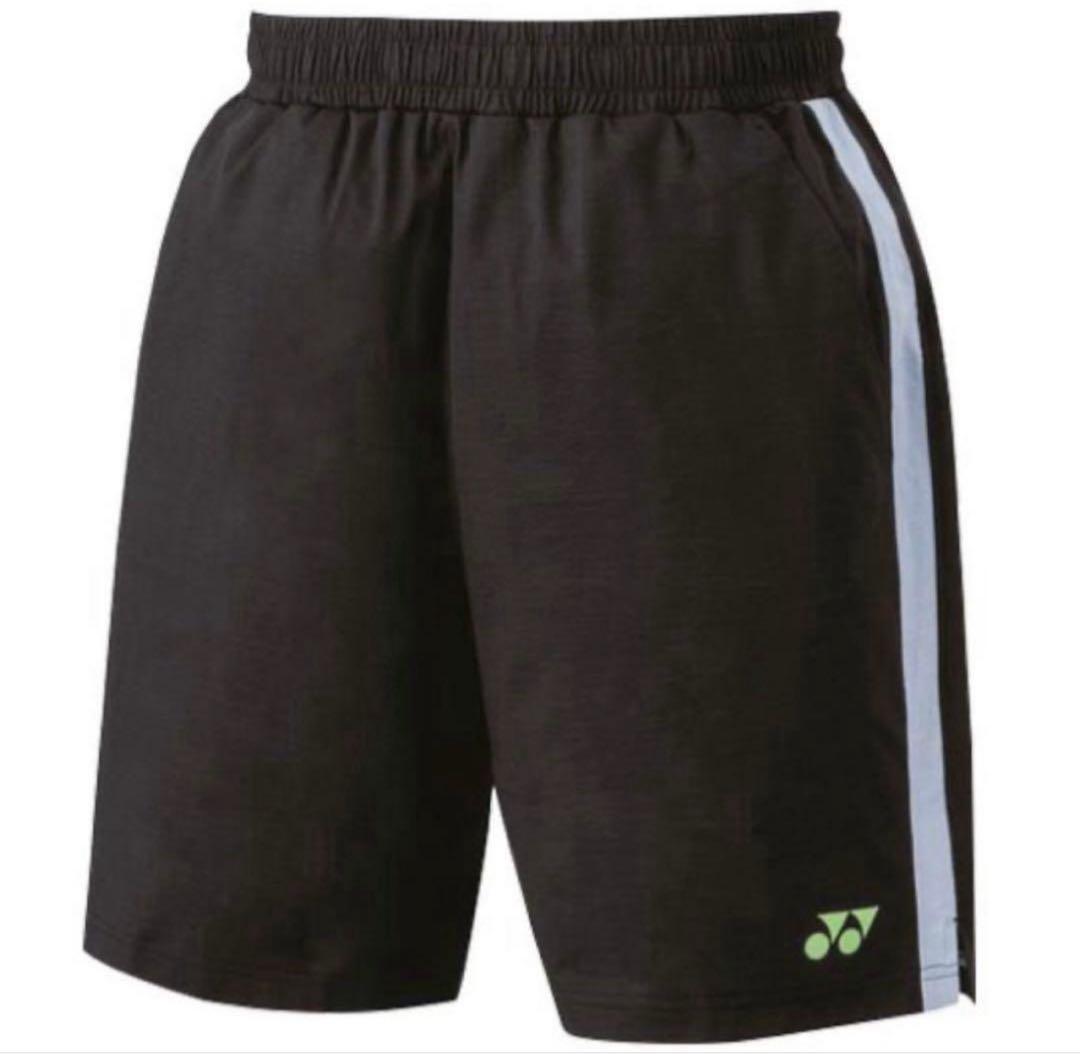 ヨネックス　YONEX ニットハーフパンツ　15166 ブラック Oサイズ