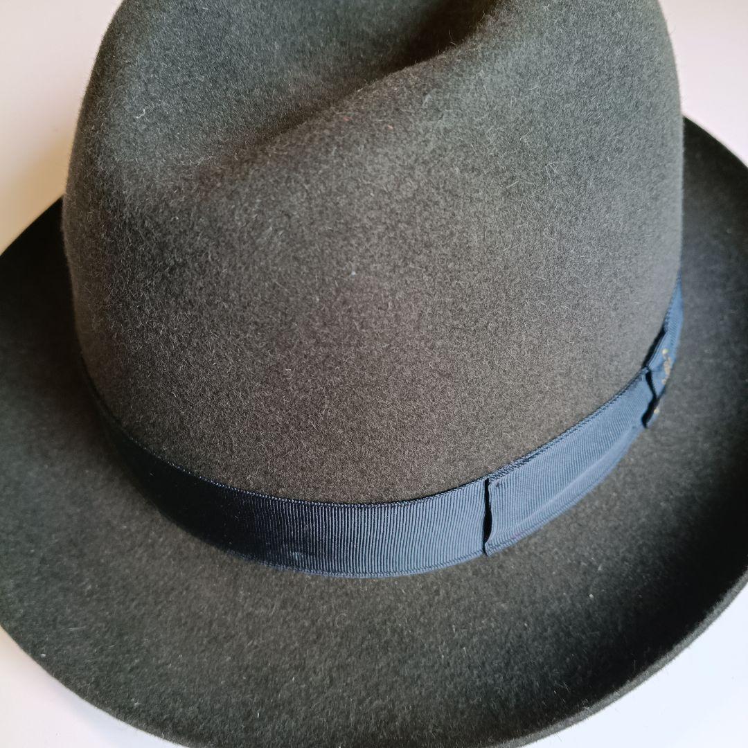 Borsalino チャコール　フェルトハット 59