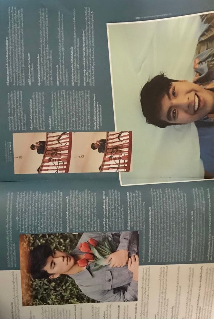 HAMBURGER 雑誌 Ohm Singto とな墓 kristsingto