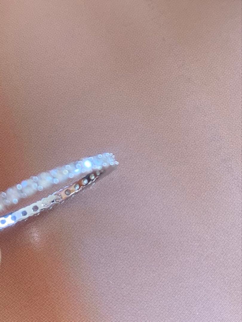スワロフスキー　Swarovski フルエタニティリング　シルバー