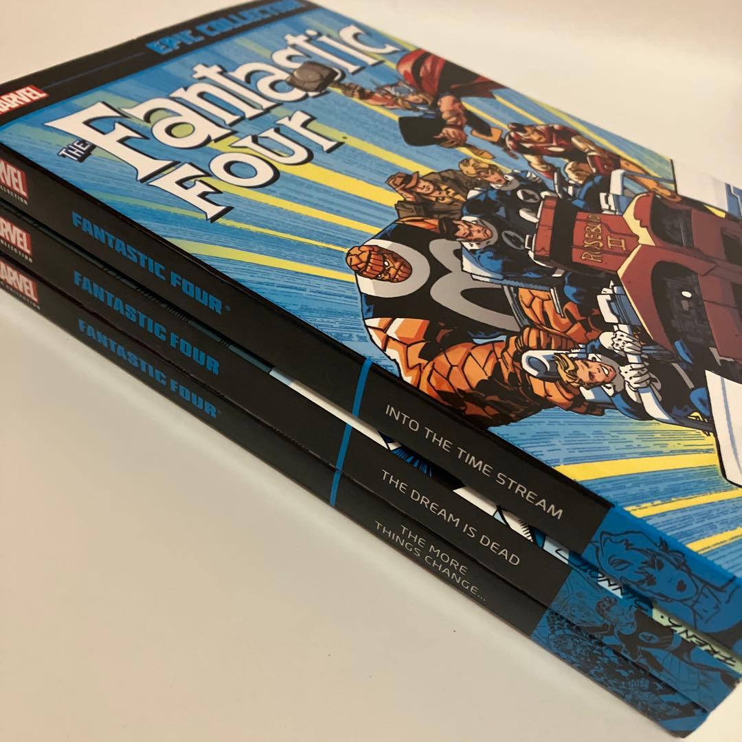 アメコミ・英語　FANTASTIC FOUR エピック・コレクション　3冊セット