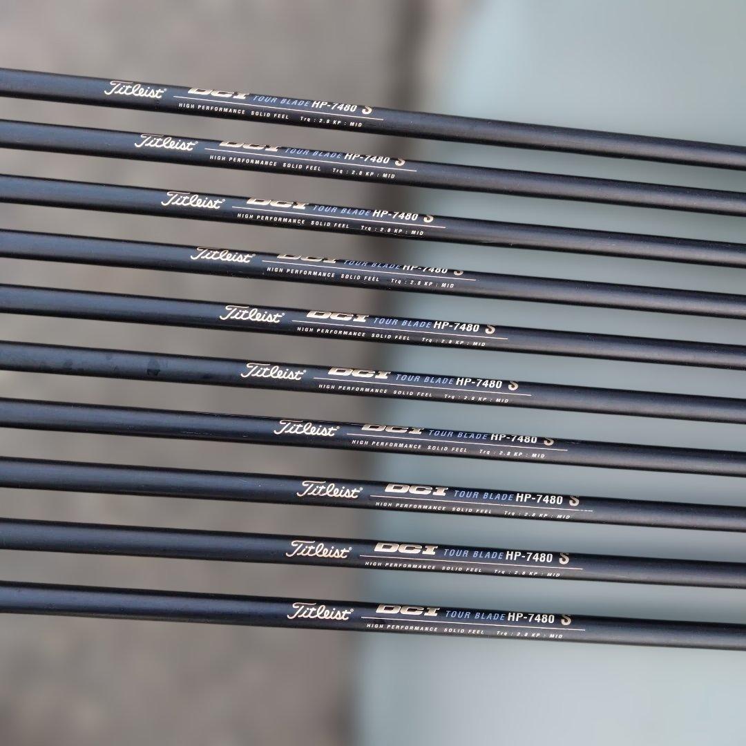Titleist DCI TOUR BLADEアイアンセット