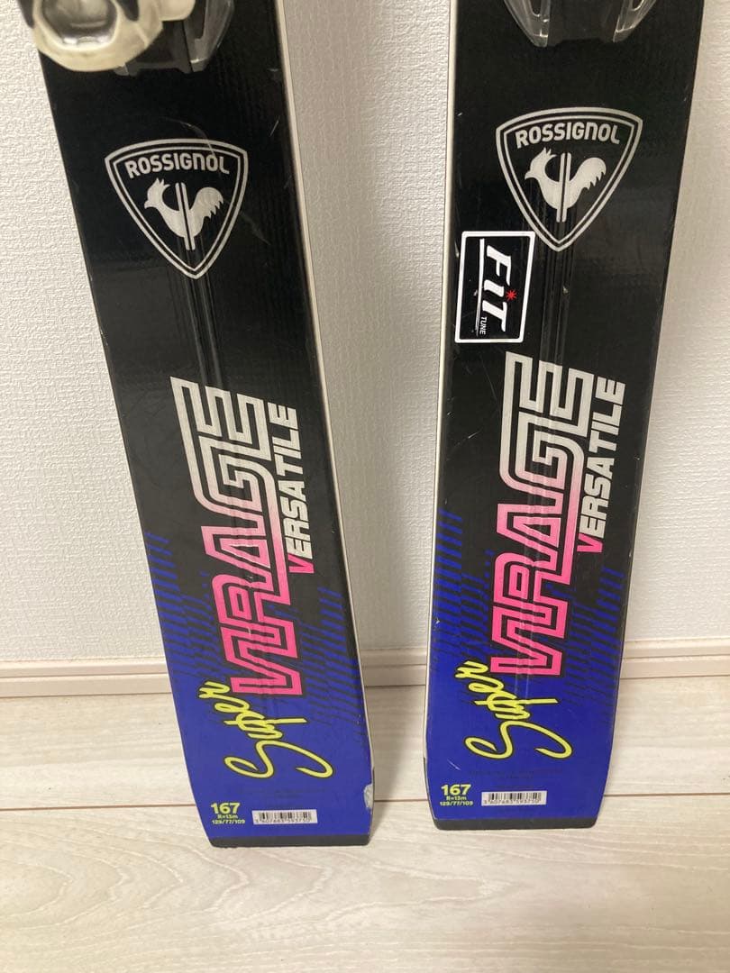 ROSSIGNOL Super Virage 167cm スキー　ロシニョール