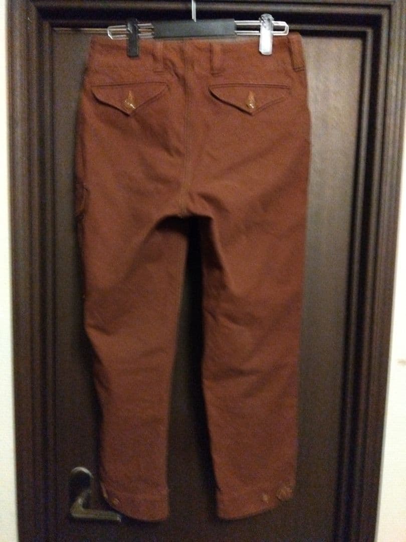 フリーホイーラーズ アビエイターズ トラウザーズ　RED BROWN　W32