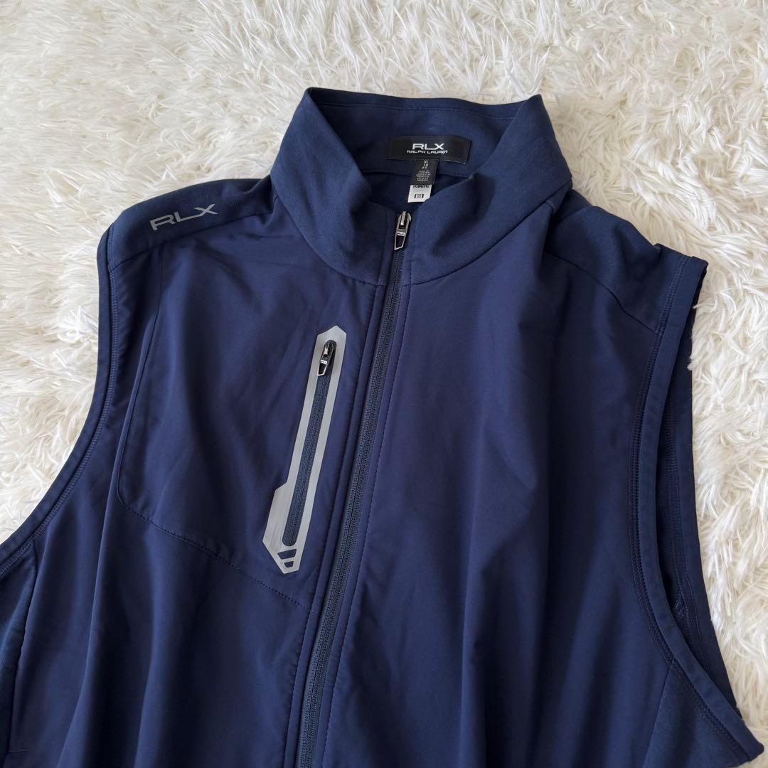 24年モデル✨RLX ラルフローレン ベスト メンズ XL 現行QRタグ 美品