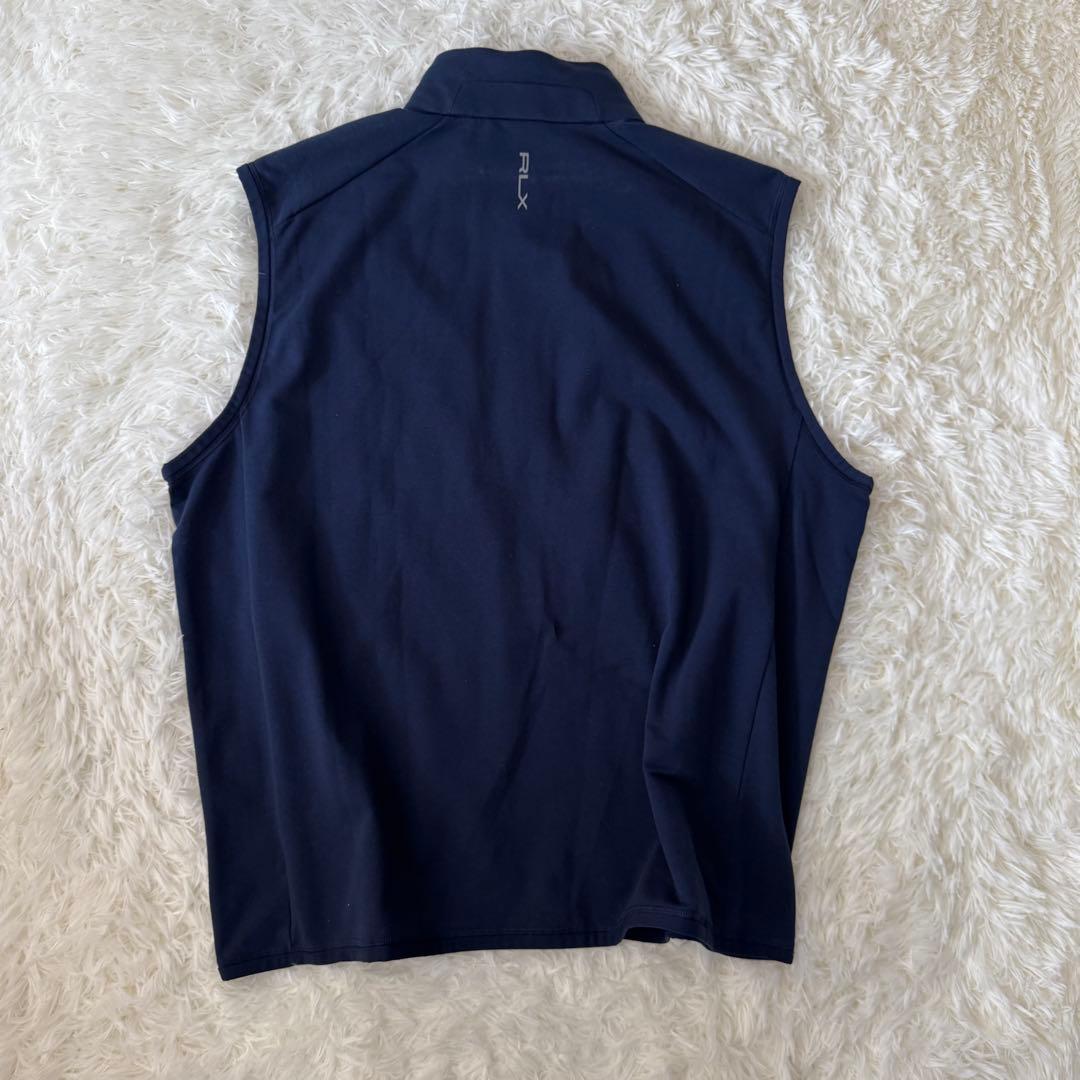 24年モデル✨RLX ラルフローレン ベスト メンズ XL 現行QRタグ 美品
