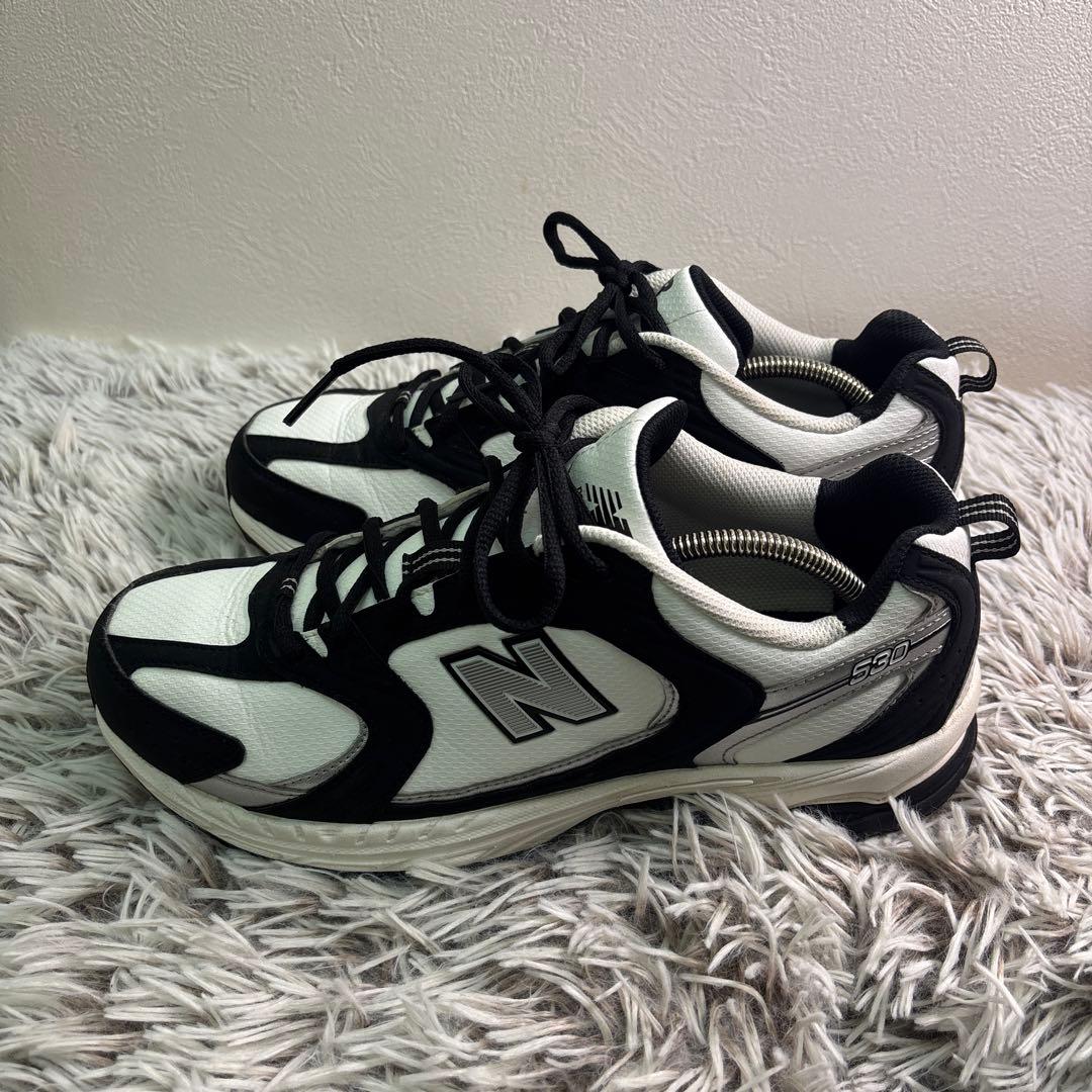 【美品】New Balance ゴルフシューズ 27㎝　ホワイト/ブラック