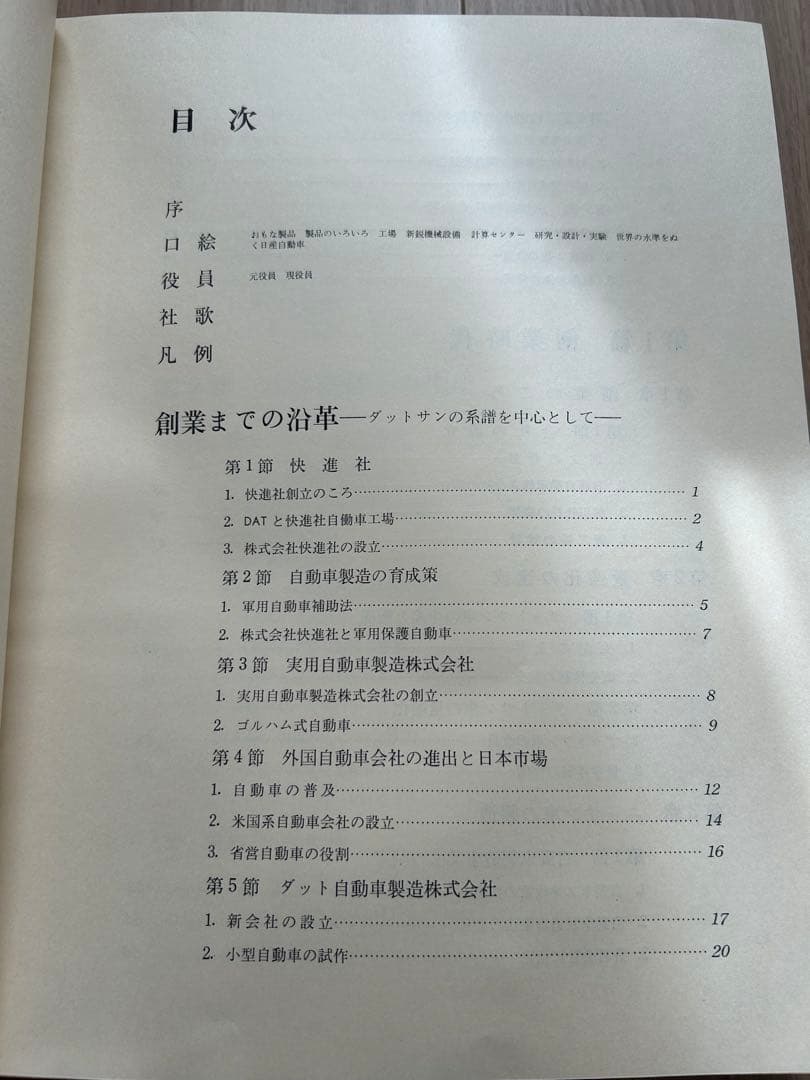 【日産&旧車ファン】日産自動車30年史(ケース付き)+50年史セット販売！
