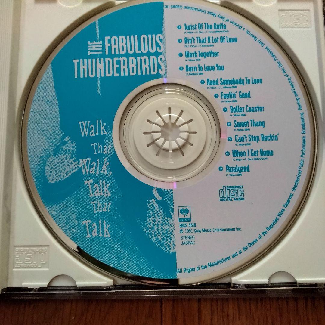 THE FABULOUS THUNDERBIRDS . CDアルバム 7枚
