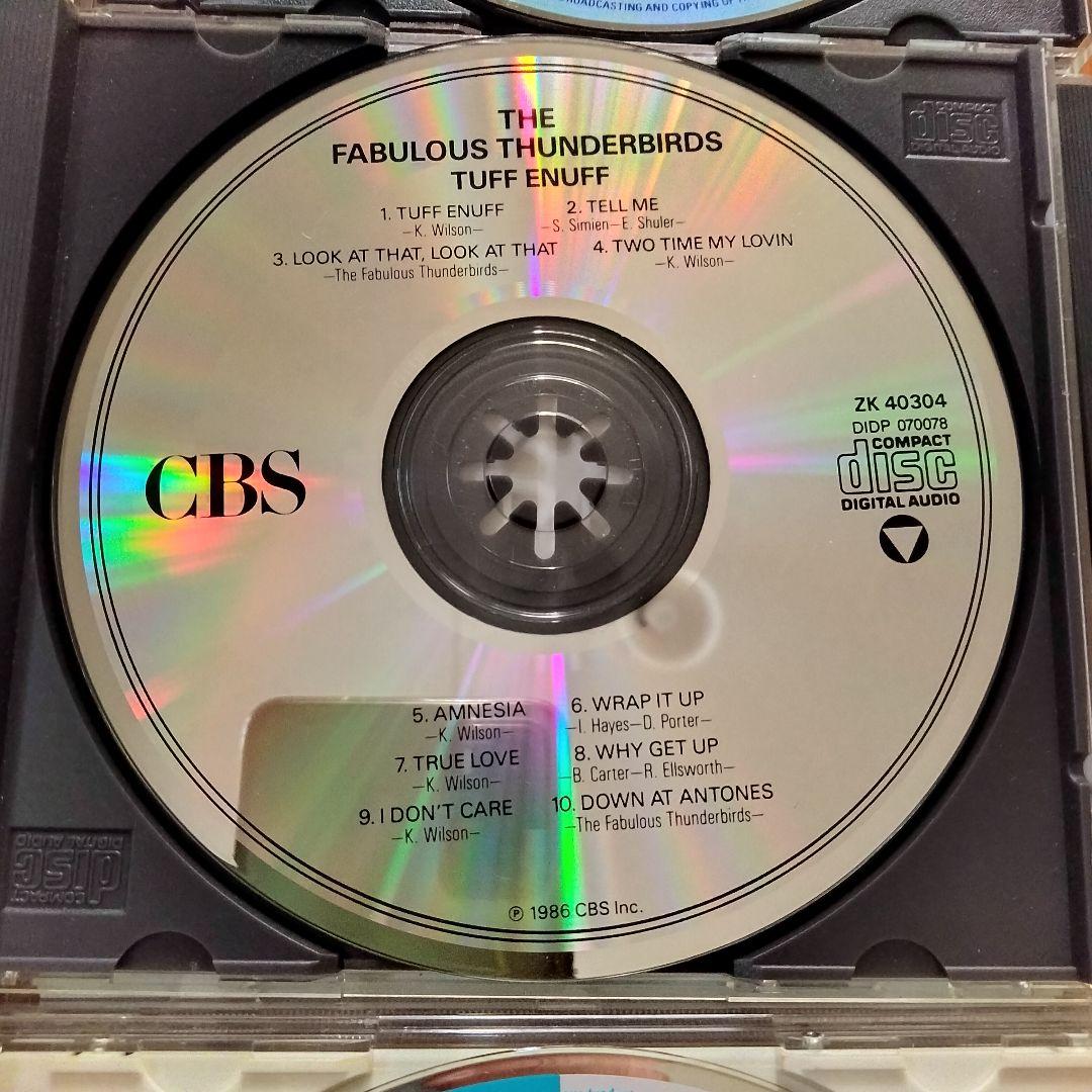 THE FABULOUS THUNDERBIRDS . CDアルバム 7枚