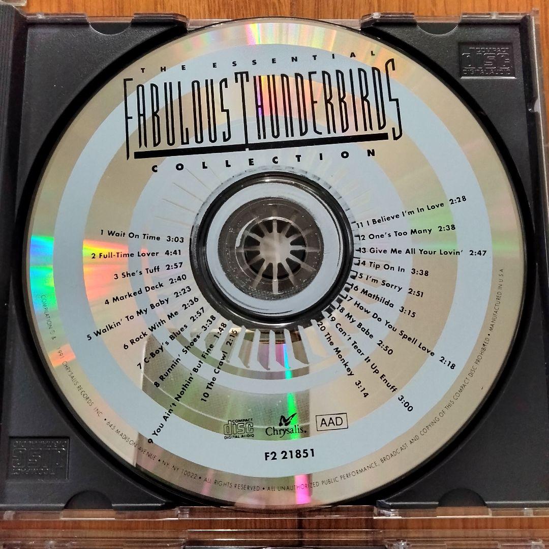 THE FABULOUS THUNDERBIRDS . CDアルバム 7枚
