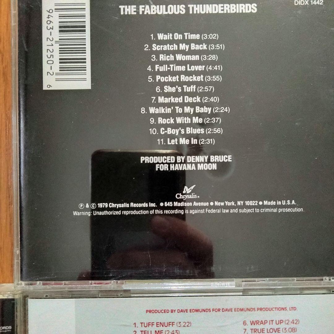 THE FABULOUS THUNDERBIRDS . CDアルバム 7枚