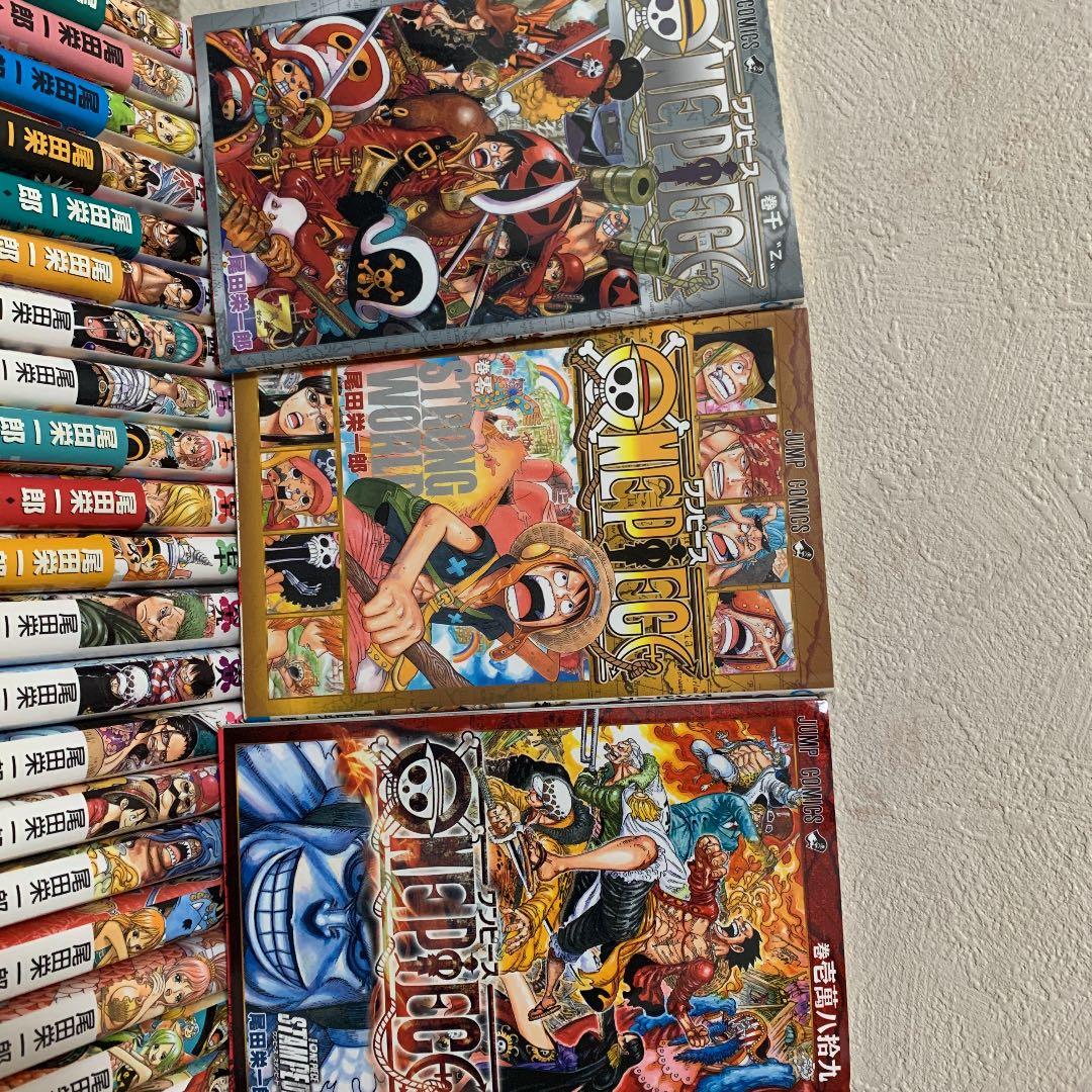 ONE PIECE 1巻〜82巻(79巻無し)＋千巻、零巻、壱萬八拾九巻付き