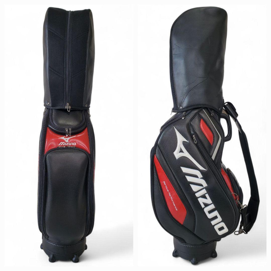 美品 MIZUNO MP ツアー キャディバッグ