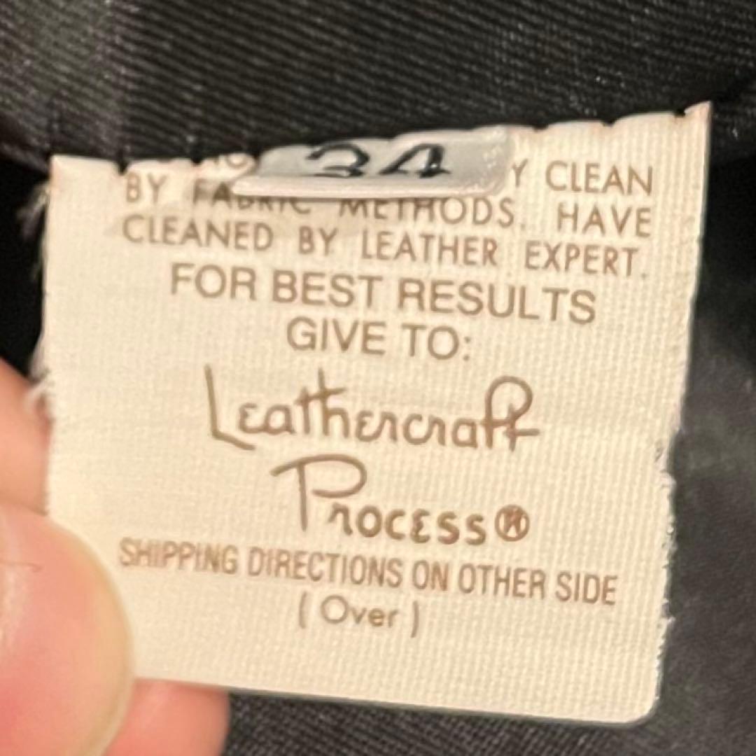 極美品 Schott 643E ライナー付シングルライダース Size34