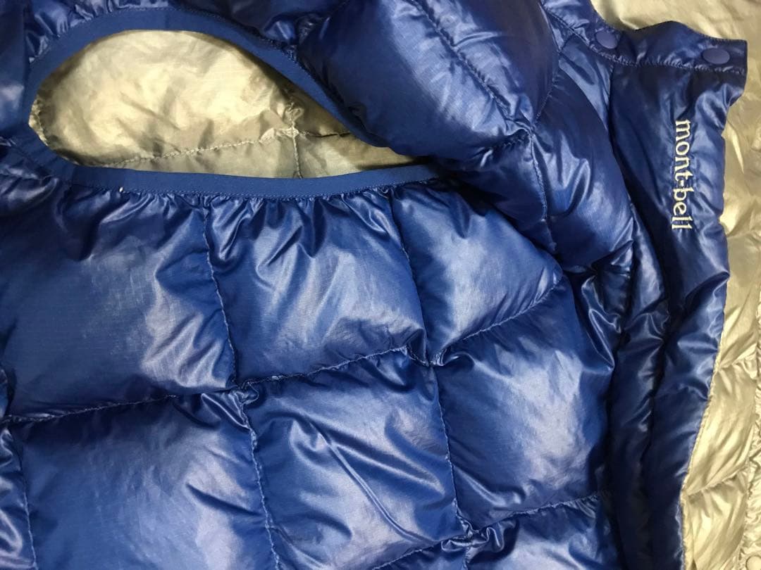 mont-bell モンベル U.L.ダウンインナーベスト BLUE L