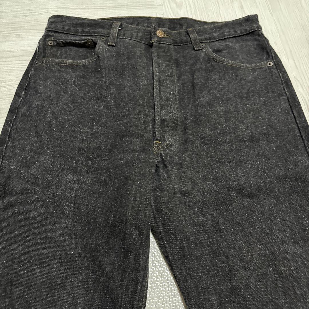USA製 リーバイス 501 ブラック　先染め　W36L30