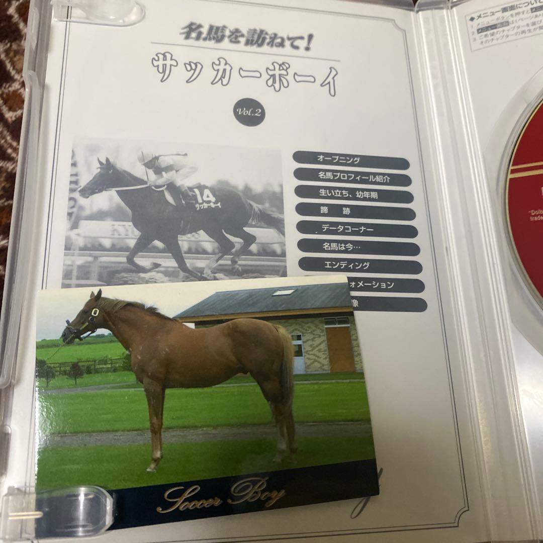 レア　名馬を訪ねて!～サッカーボーイ　競馬　dvd