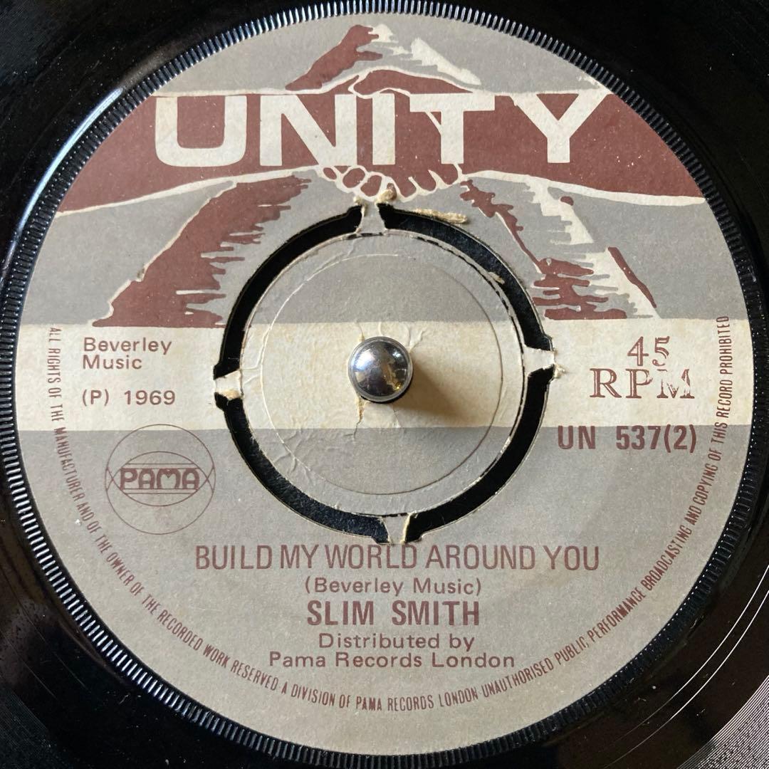 レゲエ SLIM SMITH-BUILD MY WORLD AROUND YOU