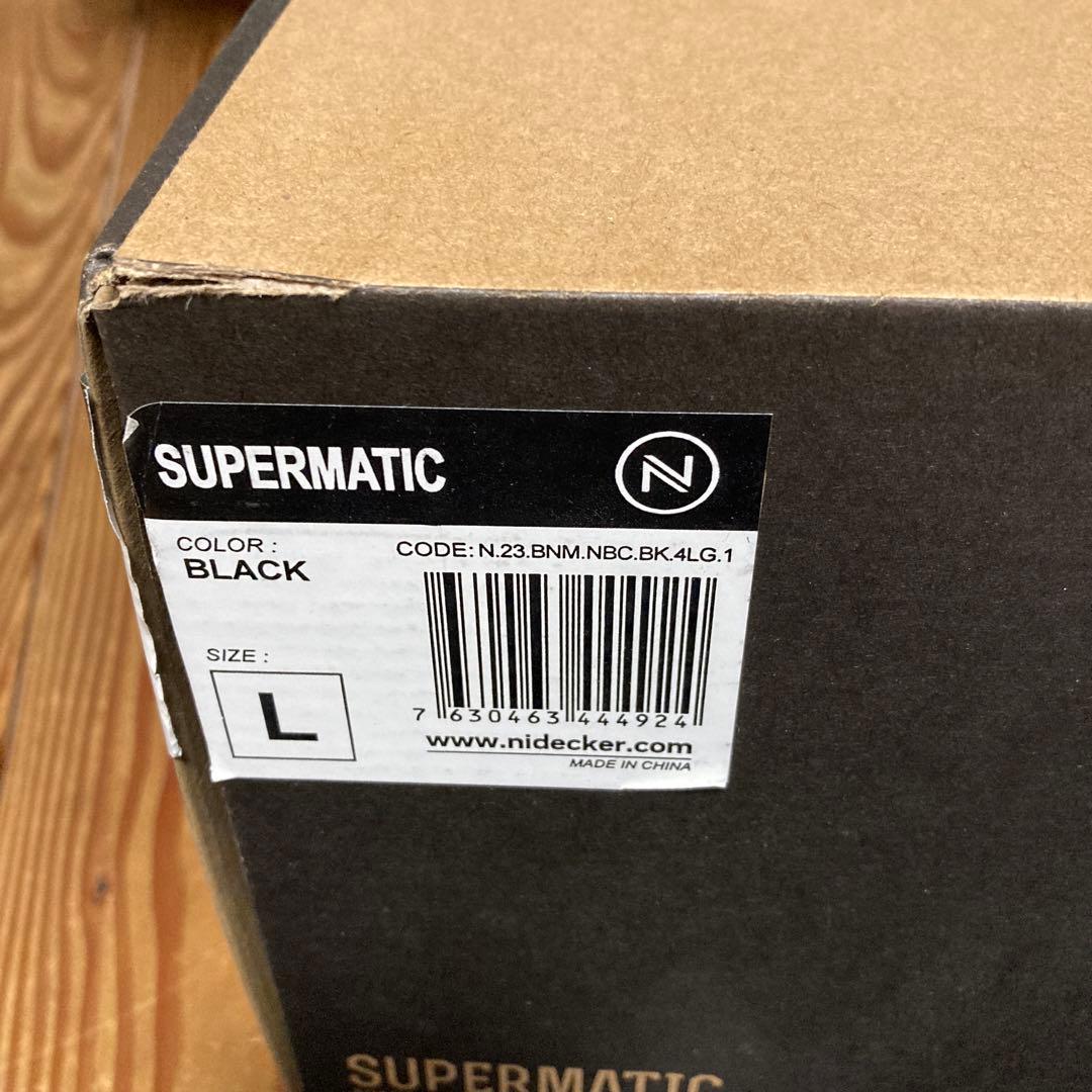 Nidecker Supermatic ビンディング Lサイズ ブラック