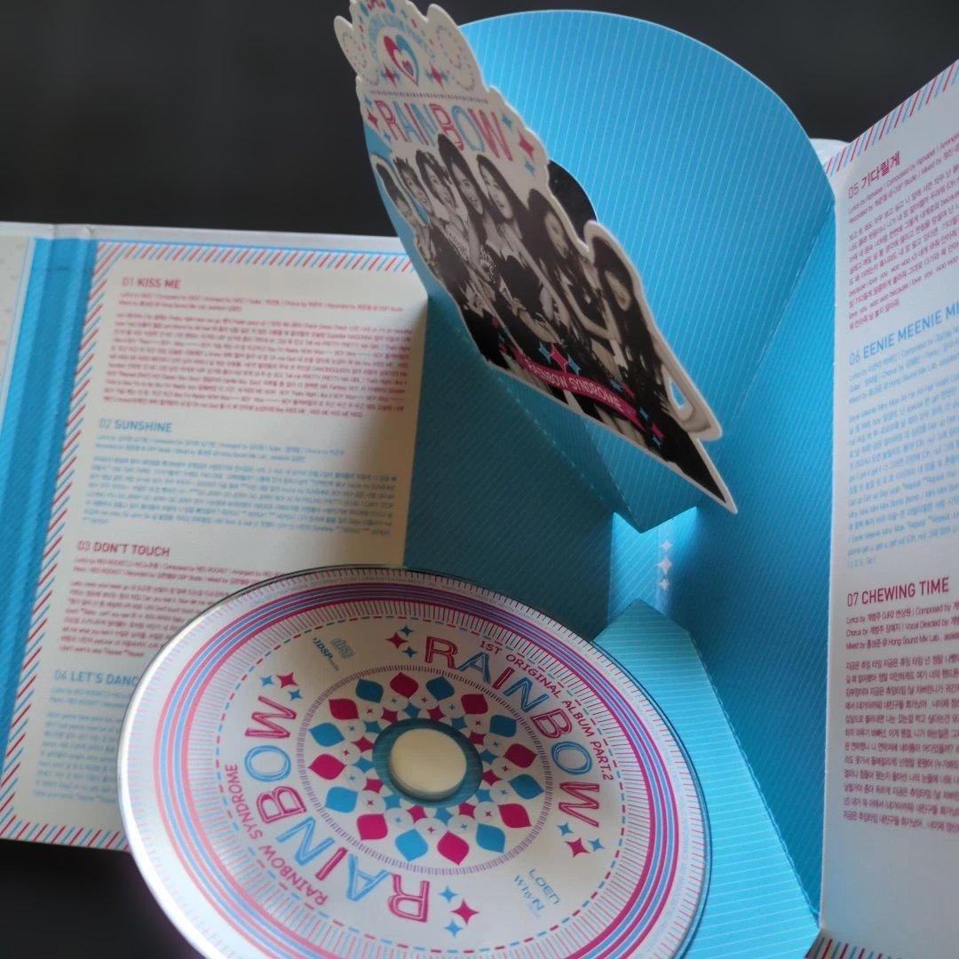 レインボウ KPOP RAINBOW SYNDROME サイン入りCD