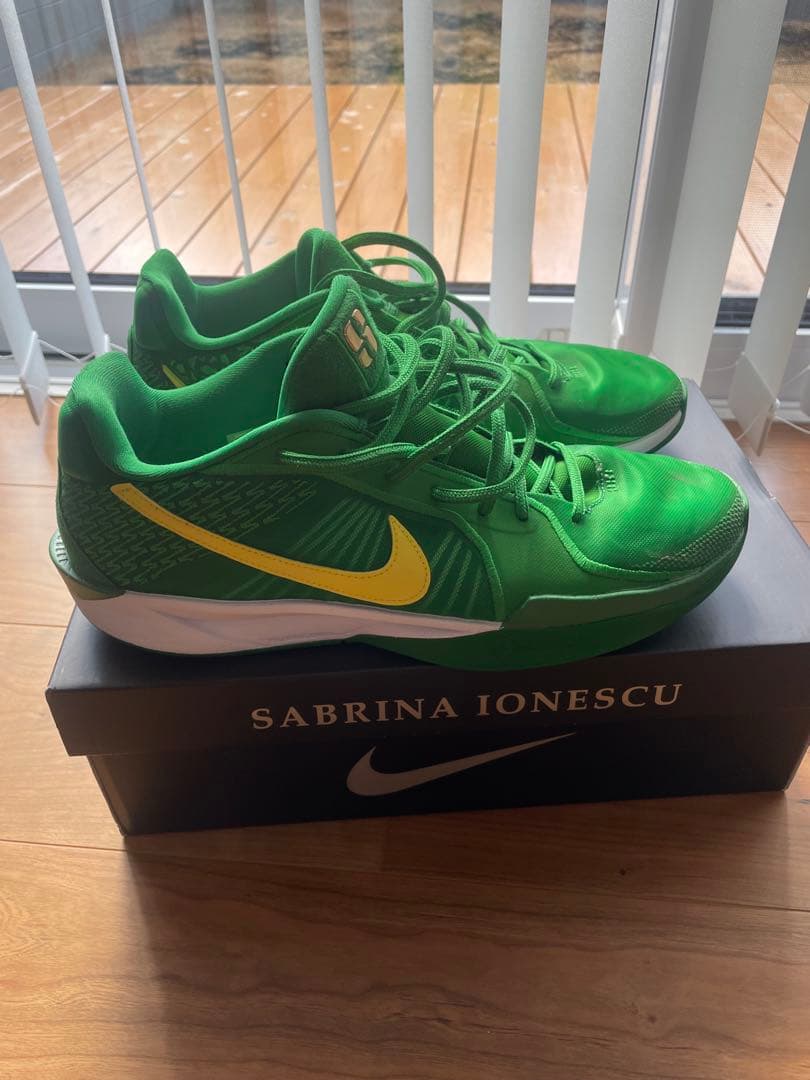 Nike Sabrina Ionescu グリーン　サブリナ2 28.5