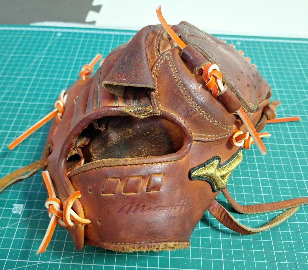 ミズノ プロ硬式野球グローブ 投手用前田モデル