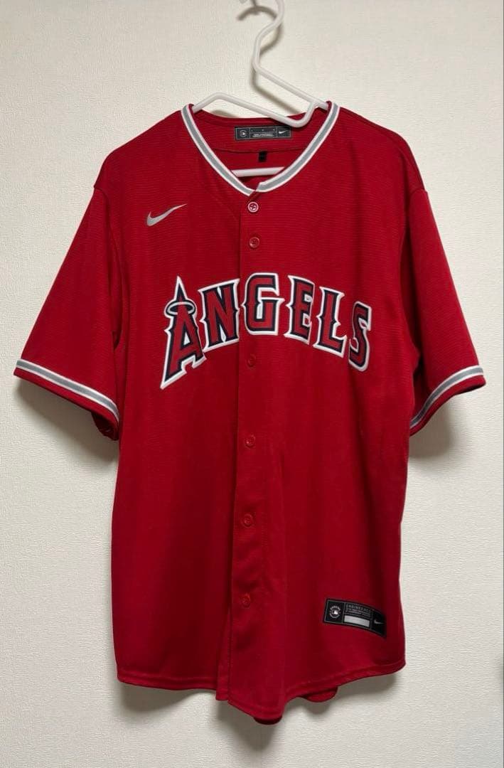 大谷翔平　エンゼルス　レプリカユニフォーム　NIKE　Lサイズ
