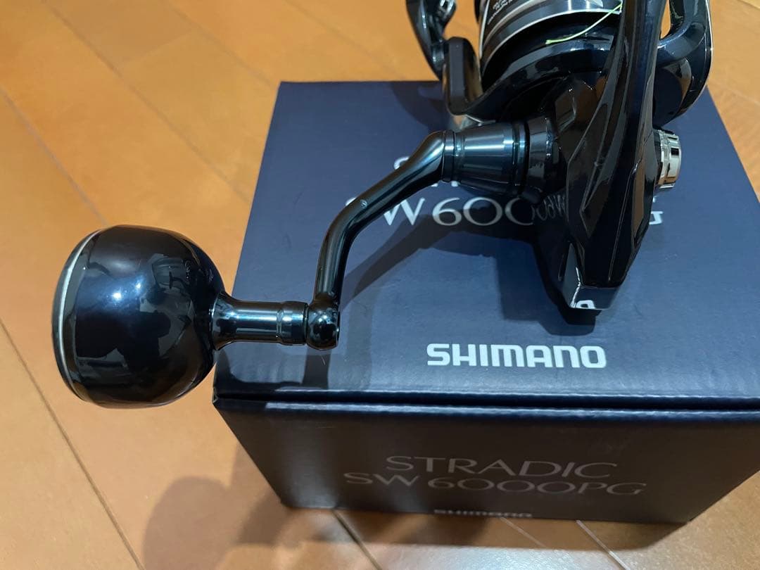 シマノ　24ストラディックSW 6000PG スピニングリール　PE３号付