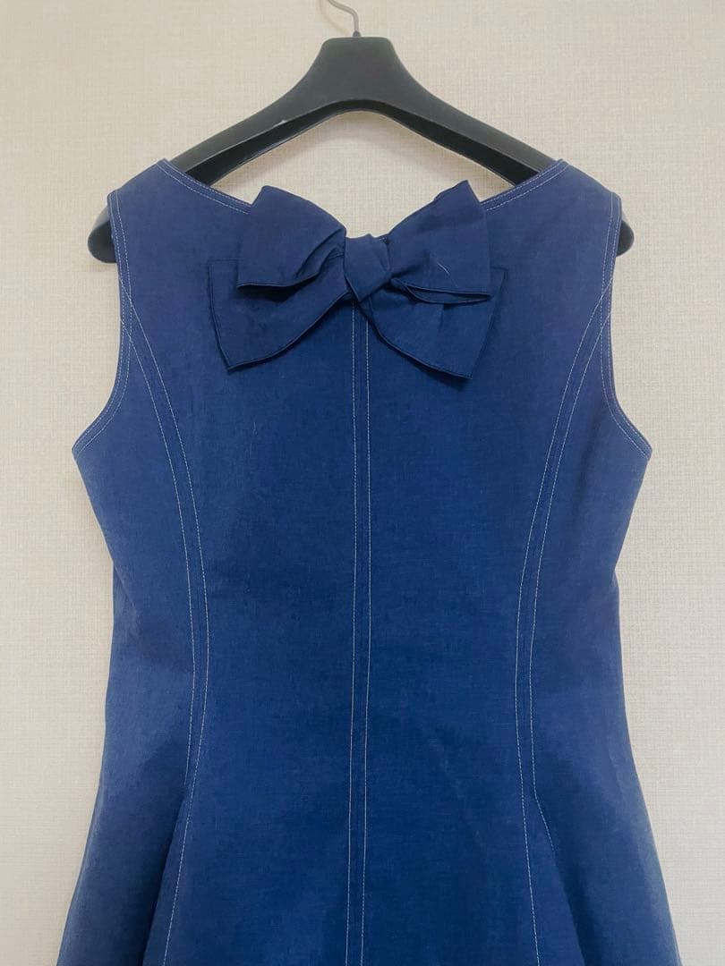 お値下げ❣️エムズグレイシー❣️バックリボン ジャンパースカート