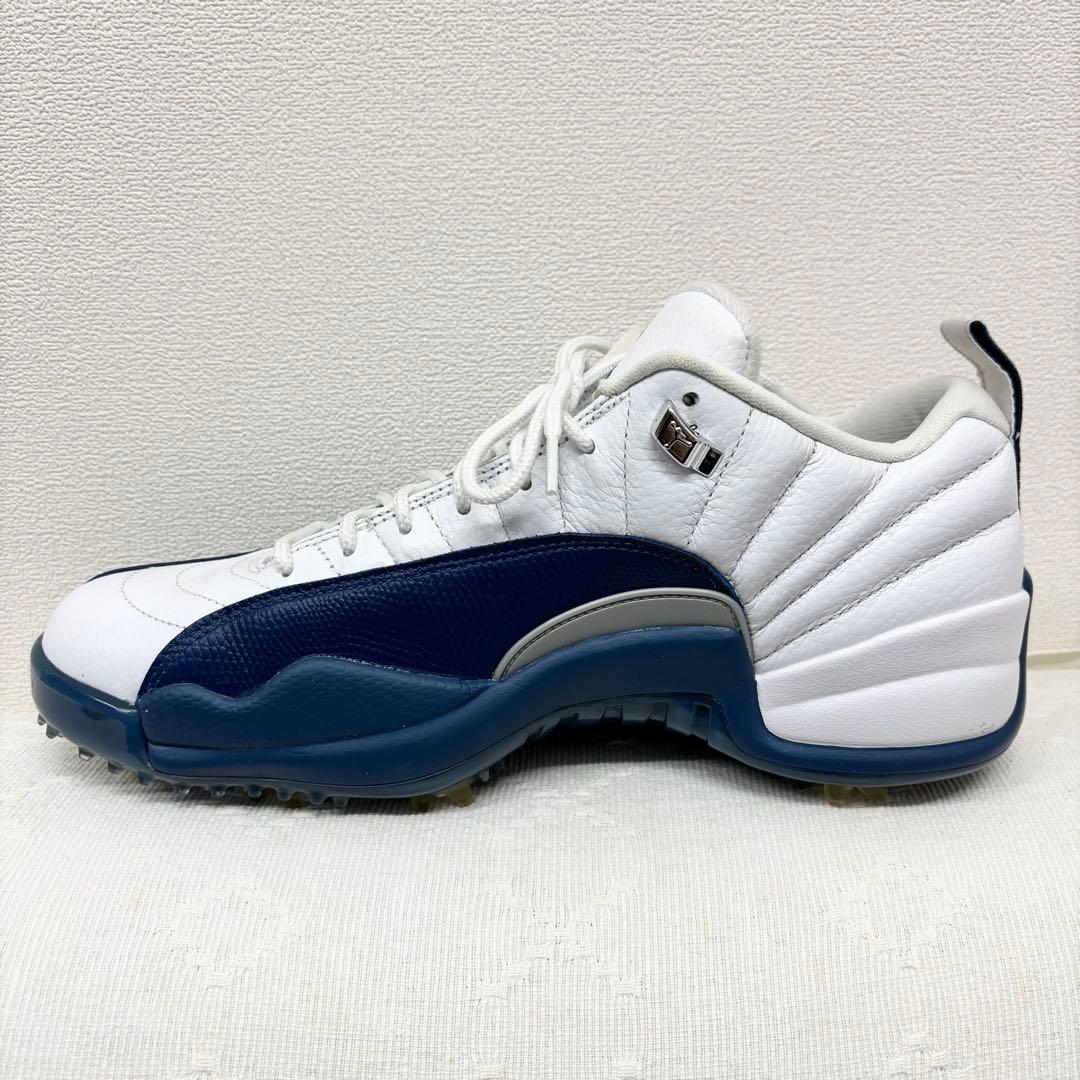 【美品】NIKE AIR JORDAN 12 LOW G フレンチブルー