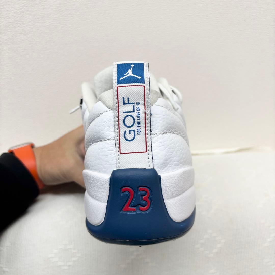 【美品】NIKE AIR JORDAN 12 LOW G フレンチブルー