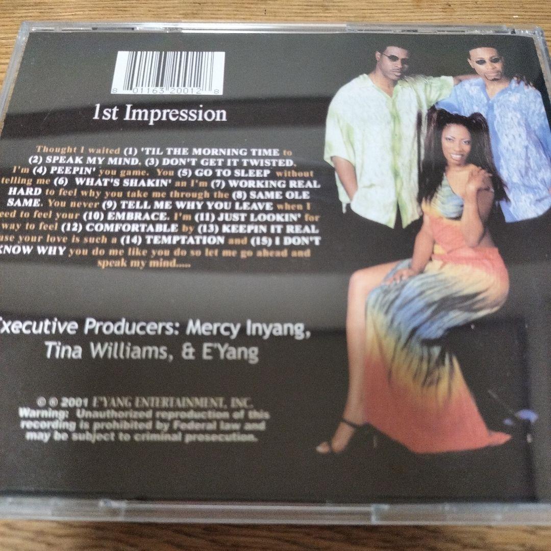 洋楽 E'Yang 1st Impression 2001 indie R&B