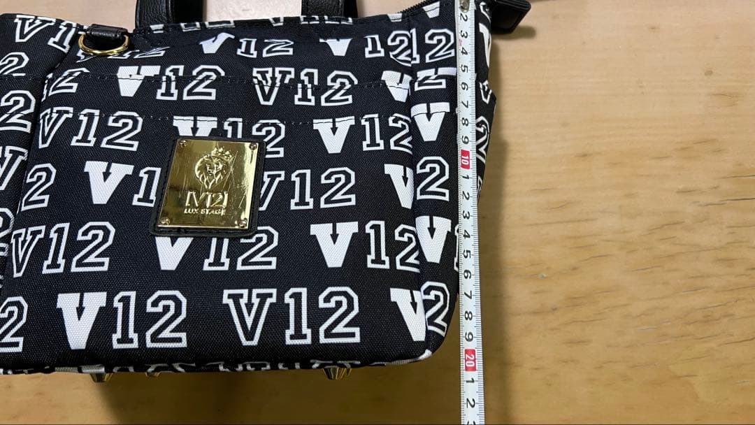 V12 ヴィトゥエルブ ラウンドバック ゴルフバッグ 美品
