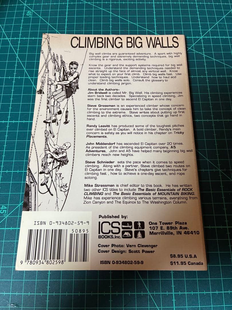 入手困難　レア本　CLIMBING BIG WALLS