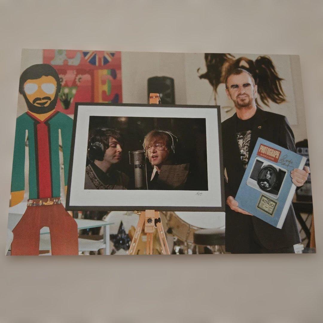 Photograph by Ringo Starr☆カード付き
