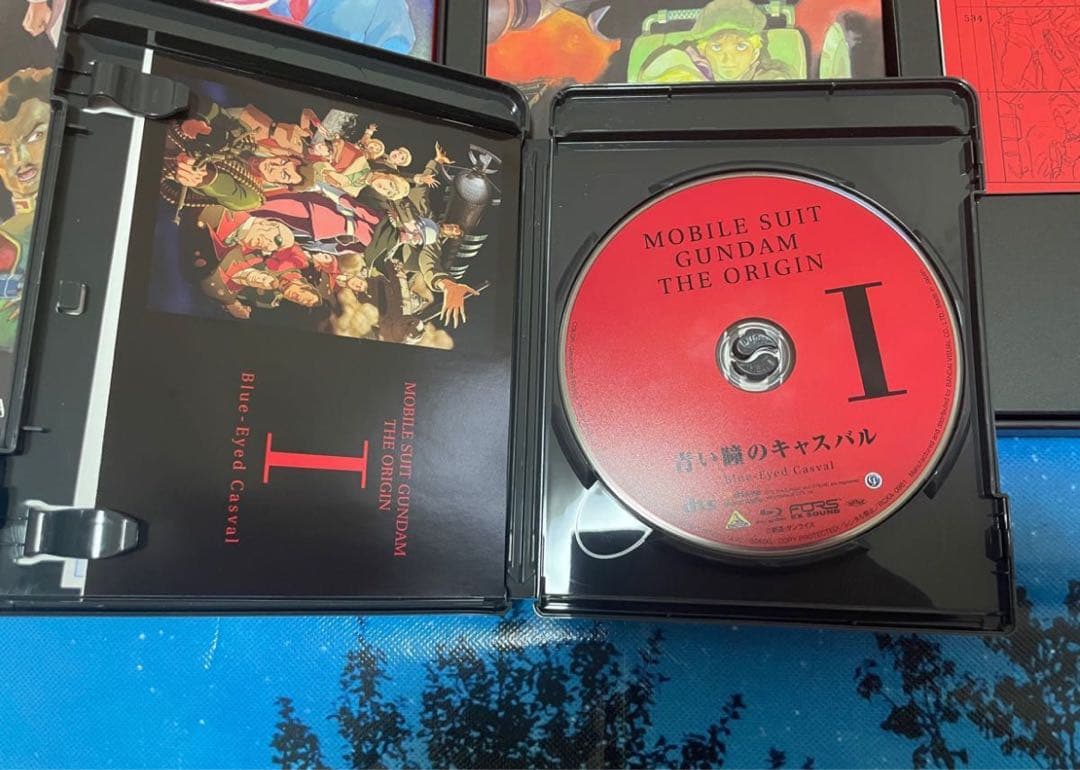 ガンダム　オリジン　初回限定版　Blu-ray 3枚