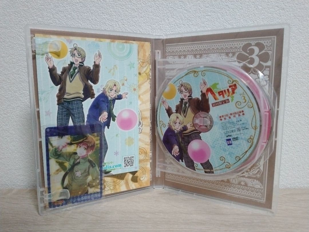 ヘタリアWorldSeries DVD 全8巻+ファンディスク+銀幕ヘタリア