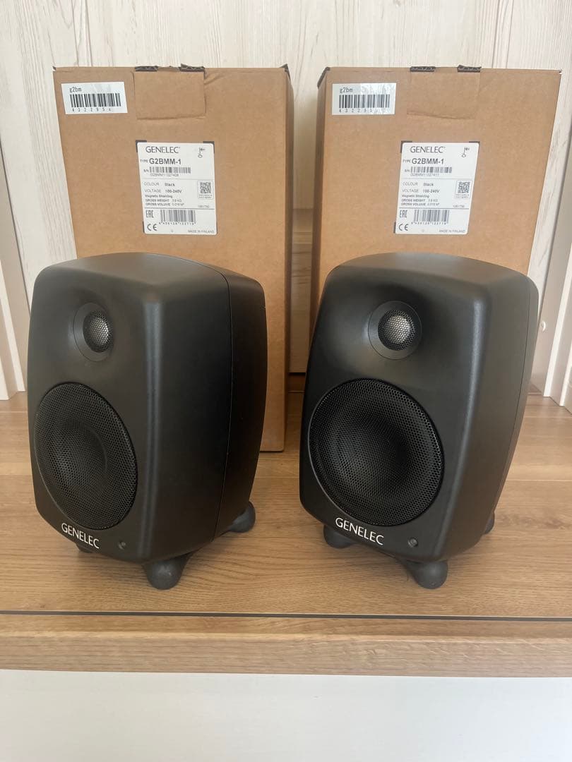 GENELEC G2 G-Two ブラック　2024年製美品