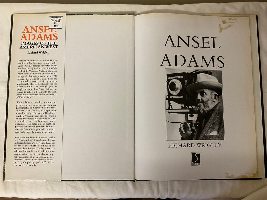 ANSEL ADAMアンセル アダムス 写真集