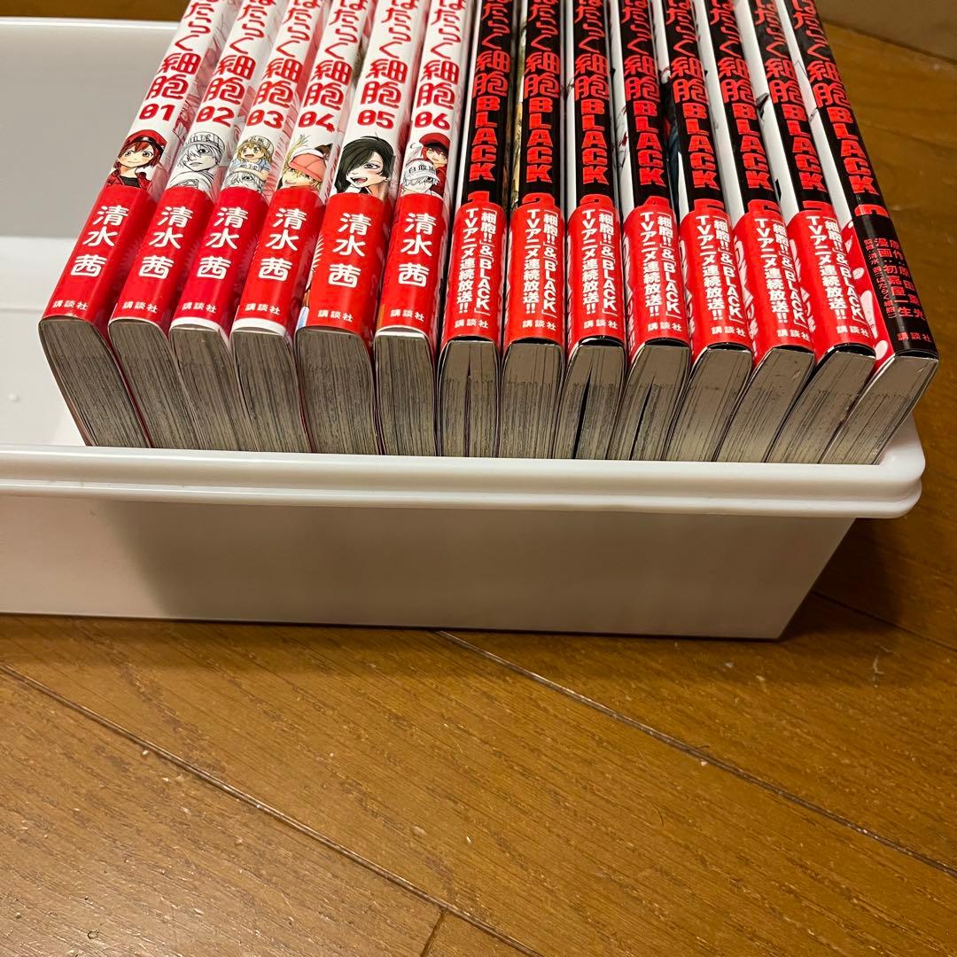 はたらく細胞全6巻＋はたらく細胞BLACK全8巻セット