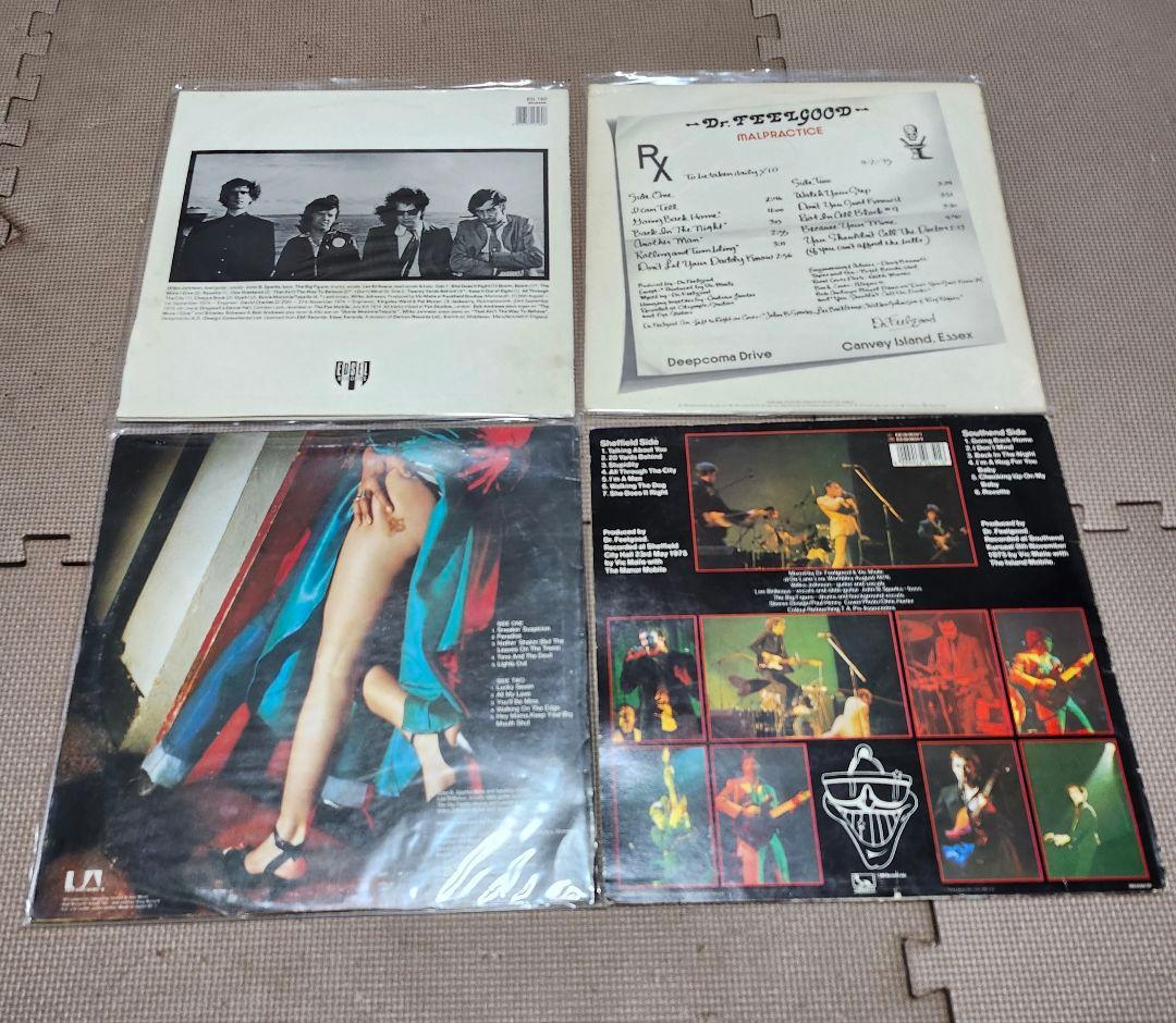 Dr. Feelgood 初期アルバム4枚セット　ドクターフィールグッド