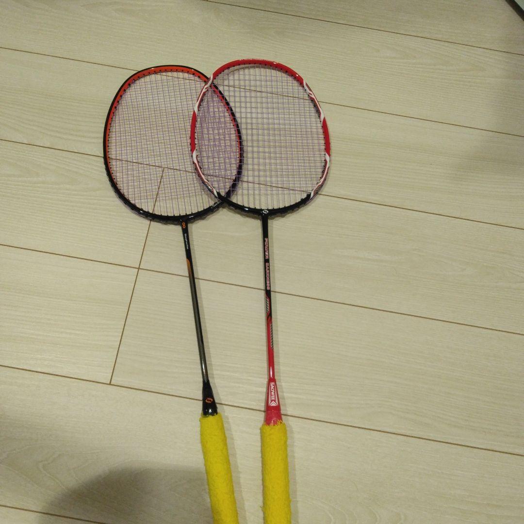 バドミントンラケット 2本セット