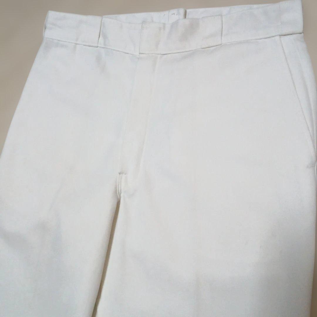 ディッキーズ　874 ワークパンツ　USA製 ホワイト　34×33