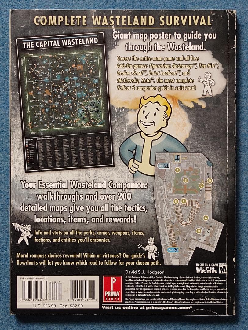 洋書 Fallout 3 Official Game Guide 攻略